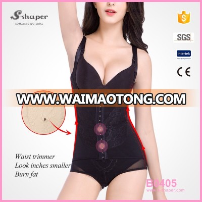 S-SHAPER Sexy Open Big Breast Lingerie Plus Size Corset,Body Shaper Briefer